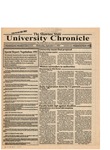 September 01, 1993 University Chronicle