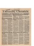September 28, 1993 University Chronicle by Shawnee State University