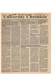 October 05, 1993 University Chronicle by Shawnee State University