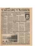 November 15, 1993 University Chronicle by Shawnee State University