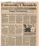 November 22, 1995 University Chronicle by Shawnee State University