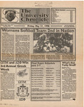 May 31, 1996 University Chronicle by Shawnee State University