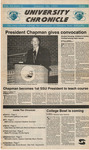 January 19, 1999 University Chronicle by Shawnee State University