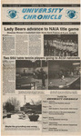 March 16, 1999 University Chronicle
