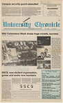 October 18, 1996 University Chronicle by Shawnee State University