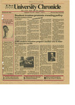 September 28, 1992 University Chronicle by Shawnee State University