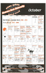 October 2004, Student Activities Calendar by Student Life