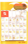 April 2006, Student Activities Calendar by Student Life
