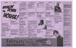 February 2009, Student Activities Calendar by Student Life