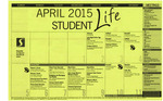 April 2015, Student Life Calendar by Student Life
