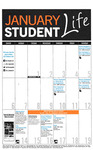 January 2019, Student Life Calendar by Student Life