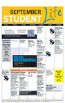 September 2022, Student Life Calendar by Student Life