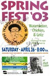 April 26, 2003 SPRINGFEST Poster by Shawnee State University