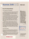 Shawnee Statement 02-01-1991 by Shawnee State University