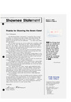 Shawnee Statement 03-01-1993