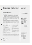 Shawnee Statement 09-27-1993 by Shawnee State University