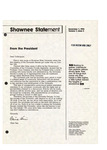 Shawnee Statement 11-01-1993 by Shawnee State University