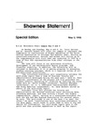 Shawnee Statement 05-03-1995