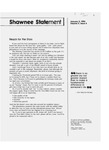 Shawnee Statement 01-02-1996