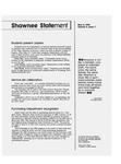 Shawnee Statement 05-08-1996 by Shawnee State University