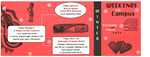 2004, Winter Feb-Mar, Weekends On Campus Schedule by Student Life